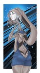 alien aschenfall female glowing half-length_portrait hi_res kaynkayn machine pinup portrait pose robot skinny solo thick_thighs vtuber