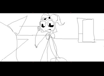 anthro awkward bar_counter bow_ribbon choker clothing counter date duo female jewelry male male/female necklace simple_background slap white_background lavtap hellaverse helluva_boss loona_(helluva_boss) moxxie_(helluva_boss) canid canine imp mammal animated animated_comic comic multiple_scenes sketch
