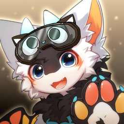 2_horns anthro big_eyes black_body black_fur blue_eyes blue_horn eyewear eyewear_on_head fur goggles goggles_on_head horn kemono looking_at_viewer male solo white_body white_fur hlg7777 mythology the_legend_of_luo_xiaohei fructose_(fructose_c) luo_xiaohei arthropod butterfly dragon furred_dragon furred_scalie hybrid insect lepidopteran mythological_creature mythological_scalie scalie 1:1 2022 icon