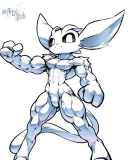 3_fingers abs anthro biceps big_muscles biped black_sclera fingers fist hooves huge_muscles logo male male_anthro muscular muscular_anthro muscular_arms muscular_legs muscular_male muscular_thighs navel pecs simple_background solo standing tail text white_background white_body white_eyes artdeitech microsoft ori_(series) xbox_game_studios ori_(ori) guardian_spirit 2025 4:5 absurd_res artist_logo artist_name dated digital_media_(artwork) hi_res signature
