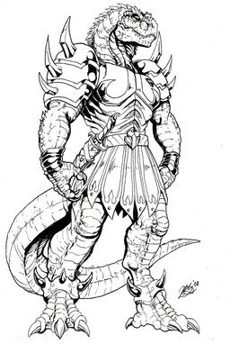 3_toes anthro armor barefoot biped breastplate claws dagger digitigrade feet leather leather_armor male melee_weapon pteruges scabbard scales sheathed_weapon simple_background solo spaulder standing tail toes weapon white_background kaijusamurai dinosaucers genghis_rex dinosaur prehistoric_species reptile saurischian scalie theropod tyrannosaurid tyrannosauroid tyrannosaurus tyrannosaurus_rex 2008 black_and_white detailed full-length_portrait line_art monochrome portrait