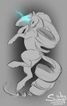 female feral horn magic reward solo text unicorn_horn sunny_way friendship_is_magic hasbro my_little_pony mythology patreon equid equine horse mammal mythological_creature mythological_equine pony unicorn 2020 digital_drawing_(artwork) digital_media_(artwork) hi_res monochrome signature sketch url