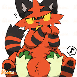 3_fingers ambiguous_anthro ambiguous_feral ambiguous_gender anthro anthro_pov belly belly_rub belly_tuft black_body black_ears black_fur black_markings black_pawpads black_tail cheek_tuft claws cute_fangs duo ear_tuft facial_tuft fangs feet feral feral_focus finger_claws fingers first_person_view fur gloves_(marking) green_body green_fur grey_inner_ear head_tuft hindpaw looking_at_viewer lying markings multicolored_body multicolored_ears multicolored_fur multicolored_tail musical_note musical_symbol on_back open_mouth open_smile orb pawpads paws pink_tongue question_mark red_body red_eyes red_fur red_markings red_tail simple_background smile solo_focus speech_bubble striped_body striped_fur striped_markings striped_tail stripes symbol tail tail_markings tail_motion tail_tuft tailwag teeth tongue tuft two_tone_body two_tone_fur white_background white_claws white_finger_claws yellow_sclera tontaro nintendo pokemon floragato generation_7_pokemon generation_9_pokemon pokemon_(species) torracat 2026 2d_animation animated digital_media_(artwork) loop signature watermark