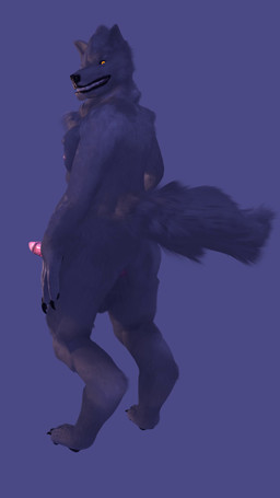 animal_genitalia animal_penis anthro anus backsack balls biped black_claws black_nose black_sclera butt canine_genitalia canine_nose canine_penis canine_teeth cheek_tuft claws digitigrade erection facial_tuft fangs fingers fur fur_tuft genitals glistening glistening_genitalia glistening_penis glowing glowing_eyes grin grinning_at_viewer head_tuft knot knotted_penis looking_at_viewer looking_back male muscular muscular_anthro muscular_male neck_tuft nipples nude nude_anthro pawpads penis pink_anus pink_nipples pink_penis presenting presenting_hindquarters raised_tail shaking_butt simple_background smile smiling_at_viewer solo standing tail tail_motion tailwag teasing teasing_viewer teeth tuft white_body white_fur yellow_eyes betlv mythology canid canine mammal mythological_canine mythological_creature werecanid werecanine werecreature werewolf 2026 3d_(artwork) 3d_animation 4k 9:16 absurd_res animated blender_(artwork) blender_eevee_(artwork) digital_media_(artwork) hi_res high_framerate loop no_sound short_playtime video