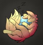 ambiguous_gender earth eyes_closed feral fluffy fluffy_tail globe planet sleeping solo sound_effects tail tuft vowelless vowelless_sound_effect zzz del_(artist) firefox mozilla mozilla_firefox_(character) canid canine fox mammal absurd_res hi_res