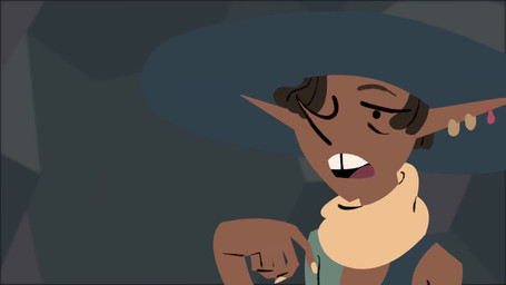 clothed clothing dreadlocks duo hair hat headgear headwear humanoid_pointy_ears lip_sync male not_furry pointy_ears teeth tooth_gap topwear witch_hat nico_ravn griffin_mcelroy_(va) justin_mcelroy_(va) dungeons_and_dragons hasbro the_adventure_zone the_mcelroy_family wizards_of_the_coast magic_brian taako elf humanoid mammal 16:9 animated digital_media_(artwork) hi_res short_playtime sound voice_acted webm widescreen