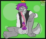 anthro autotonguejob balls clothed clothing erection fur genitals hair long_tongue looking_at_viewer male masturbation oral oral_masturbation paws penis sex simple_background smile smug solo tail tentacle_tongue tentacles tongue tongue_out tonguejob topwear khryaus_o'howl_(artist) nintendo king_(crmlcd) 6:5 absurd_res digital_media_(artwork) hi_res