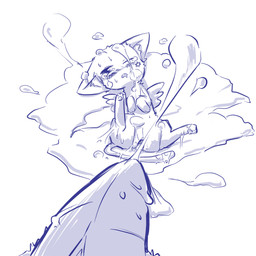 blush cum cum_everywhere duo feline female feral looking_at_viewer lying male male/female mammal messy monochrome on_back open_mouth penis pussy simple_background solo_focus ushimaru white_background wings

Rating: Explicit
Score: 3
User: Raria
Date: February 21, 2015