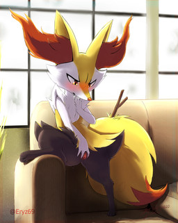 amber_eyes anthro bite blush bodily_fluids clitoris dipstick_tail female finger_bite finger_fetish finger_in_mouth finger_play fingers fur furniture genital_fluids genitals inner_ear_fluff inside markings multicolored_tail sofa solo tail tail_markings tuft urethra vaginal_fluids vulva white_body white_fur window yellow_body yellow_fur eryz nintendo pokemon braixen canid generation_6_pokemon mammal pokemon_(species) 2020 absurd_res hi_res