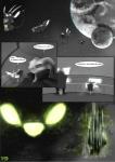 bioluminescence earth glowing moon planet text evilbunnyking disney lilo_and_stitch chance_(experiment) fan_character petresko_(character) tsuki_akurei alien experiment_(lilo_and_stitch) seyloid absurd_res comic english_text hi_res