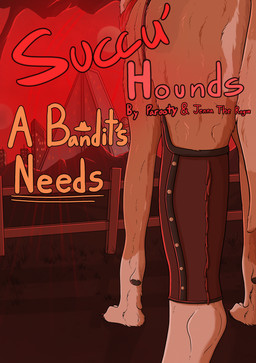 chaps city cowboy_outfit feral male rear_view solo standing parooty copper_(parooty) canid canine canis carolina_dog domestic_dog mammal absurd_res comic cover cover_art cover_page hi_res