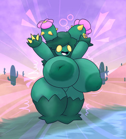 areola barely_visible_genitalia barely_visible_vulva big_areola big_breasts big_nipples breast_expansion breasts cactus desert emanata expansion female flower front_view genitals green_body green_hair hair huge_areola huge_breasts huge_hips huge_nipples huge_thighs inverted_nipples monotone_body nipple_dip nipples not_furry nude nude_female outside plant solo standing thick_thighs thorns vulva water wide_hips yellow_eyes hornyicakes nintendo pokemon elemental_creature flora_fauna generation_5_pokemon humanoid maractus pokemon_(species) 2024 digital_drawing_(artwork) digital_media_(artwork) hi_res