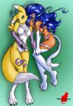animal_ears blue_eyes blue_hair canine cat_ears catgirl chest_tuft claws darkstalkers digimon felicia feline female fox fur gloves hair hindpaw human invalid_tag mammal natysanime paws renamon tuft video_games white_fur yellow_fur
Rating: Safe
Score: 1
User: NekoBot
Date: March 08, 2014