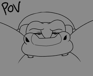 anthro cunnilingus electronics fangs female first_person_view gynomorph headphones intersex looking_at_viewer male narrowed_eyes oral sex solo spread_legs spreading teeth vaginal flamez sega sonic_the_hedgehog_(series) vanilla_the_rabbit vector_the_crocodile crocodile crocodilian lagomorph leporid mammal rabbit reptile scalie monochrome