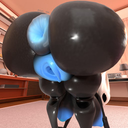 anus big_anus big_breasts big_butt big_vulva black_body blue_anus blue_genitals breasts butt female genitals huge_anus huge_butt hyper hyper_anus hyper_genitalia hyper_vulva looking_at_viewer nipples plump_labia puffy_anus solo spread_butt spreading thick_thighs vulva wide_hips adri164 samzan_(modeler) hollow_knight_(franchise) team_cherry hornet_(hollow_knight) arthropod humanoid insect 1:1 2025 3d_(artwork) absurd_res digital_media_(artwork) hi_res