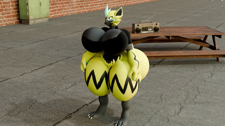 anthro big_breasts big_butt breast_expansion breasts butt butt_expansion curvy_figure electronics expansion female female_pov first_person_view hourglass_expansion hourglass_figure huge_breasts huge_butt hyper hyper_breasts hyper_butt hyper_hourglass inflatable inflation jukebox music pool_toy pooltoy_transformation solo transformation notsobretheren nintendo pokemon warfare_zeraora zee_(notsobretheren) animate_inanimate generation_7_pokemon legendary_pokemon living_inflatable pokemon_(species) zeraora 16:9 3d_(artwork) 3d_animation animated digital_media_(artwork) hi_res huge_filesize short_playtime sound webm widescreen