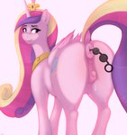 animal_genitalia anus blush bodily_fluids breasts butt cutie_mark equine_anus female female/female feral genitals hair horn looking_at_viewer multicolored_hair nipples nude puffy_anus pussy simple_background solo tail toy wings index_3 friendship_is_magic hasbro my_little_pony mythology princess_cadance_(mlp) equid equine horse mammal mythological_creature mythological_equine pony winged_unicorn absurd_res digital_media_(artwork) hi_res