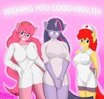 + 2013 amber_eyes anthro anthrofied apple_bloom_(mlp) blue_eyes book breasts clothing dialog dress english_text equine eyes_closed eyewear female friendship_is_magic glasses group hair hairband hat horse marik_azemus34 my_little_pony nurse nurse_uniform pink_hair pinkie_pie_(mlp) pony purple_hair red_hair standing text twilight_sparkle_(mlp)
Rating: Safe
Score: 8
User: 2DUK
Date: October 25, 2013