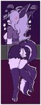 angry anthro breasts butt cross-popping_vein ear_piercing ear_ring feet female fur genitals inner_ear_fluff innie_pussy multicolored_body multicolored_fur nipple_piercing nipples pawpads paws piercing pussy rear_view ring_piercing solo stuck toeless_(marking) tuft two_tone_body two_tone_fur naholadydragon helluva_boss mythology loona_(helluva_boss) canid canid_demon canine demon hellhound mammal mythological_canine mythological_creature absurd_res hi_res restricted_palette