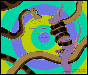anthro athletic athletic_anthro bodily_fluids coiling coiling_around_body coiling_around_penis command_to_relax cum cum_while_penetrated duo ejaculating_on_another erection feral foreskin genital_fluids genitals hairless humanoid_genitalia humanoid_penis hypnosis male male/male mind_control nude penetration penis ringed_eyes sex tail tail_around_penis tail_fetish tail_play tail_sex tailjob haylothebun dragon_ball dragon_ball_super the_jungle_book beerus kaa_(jungle_book) domestic_cat felid feline felis hairless_cat indian_python mammal python reptile scalie snake sphynx_(cat) hi_res