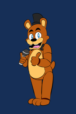 anthro machine male simple_background solo reallydapper five_nights_at_freddy's scottgames freddy_(fnaf) animatronic bear mammal robot 2:3 alpha_channel digital_media_(artwork) hi_res source_request