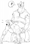 abs all_fours anal anal_penetration anthro bear biceps canine doggystyle duo from_behind furronika gay male mammal muscles nipples pecs penetration sex vein
Rating: Explicit
Score: 2
User: shotyourdog
Date: January 12, 2013