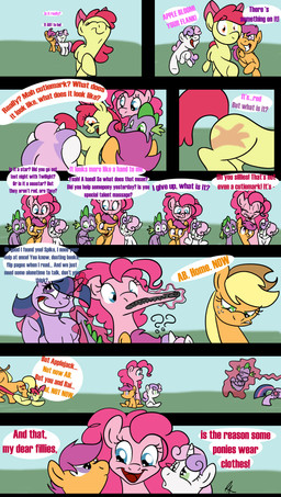 2012 absurd_res apple_bloom_(mlp) applejack_(mlp) blonde_hair blue_eyes comic cowboy_hat cub cutie_mark cutie_mark_crusaders_(mlp) dialog dragon english_text equine female feral friendship_is_magic green_eyes group hair hat hi_res horn horse humor male my_little_pony outside pegasus pinkie_pie_(mlp) plain_background pony rannva scalie scootaloo_(mlp) signature spike_(mlp) suggestive sweetie_belle_(mlp) tail_pull text twilight_sparkle_(mlp) unicorn wings young
Rating: Safe
Score: 23
User: Falord
Date: August 25, 2012