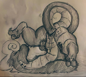 anthro anus female feral orgasm penetration solo tail tail_fetish tail_in_own_pussy tail_in_vagina tail_insertion tail_play vaginal vaginal_penetration x_anus ghoo_oostpepper mythology dragon flute_dragon mythological_creature mythological_scalie scalie