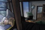 areola bed big_areola big_breasts bookshelf breasts chair detailed_background female furniture genitals hair huge_breasts lamp light_body light_skin lying nipples on_back open_mouth pillow pussy short_stack sleeping solo white_hair window zerospanda final_fantasy final_fantasy_xiv square_enix athenia_adominian humanoid lalafell mammal 3:2 absurd_res hi_res huge_filesize