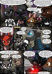 2017 absurd_res amethyst_(kitfox-crimson) anthro black_body black_fur bray_(kitfox-crimson) brown_body brown_fur colored comic dasyurid dasyuromorph dialogue dialogue_box ear_piercing english_text female fur grey_body grey_fur group hi_res in_our_shadow kangaroo kitfox-crimson lady_brushfire_(kitfox-crimson) macropod male mammal marsupial murid murine mustelid musteline piercing pipa_(kitfox-crimson) procyonid quartz_(kitfox-crimson) quoll raccoon rat red_body red_fur red_kangaroo rodent sodalite_(kitfox-crimson) speech_bubble text true_musteline wallaby weasel