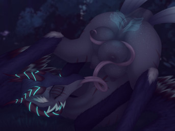 4_teats aether_forge anatomically_correct anus areola big_teats big_udders bodily_fluids butt dark_nipples darkened_genitalia detailed_anus detailed_vulva disembodied_hand eye_scar eyes_closed facial_scar female female_feral feral freckled_butt freckled_teats freckles gaping gaping_vagina genital_fluids genitals glowing glowing_horn grey_areola grey_nipples grey_vulva hair horn large_tongue licking masturbation night nipple_fetish nipple_lick nipple_play nipples presenting presenting_hindquarters presenting_teats presenting_vulva scar self_lick solo squish tail teats tongue tongue_out udders vaginal_fluids vulva wings ghost3280 mythology aetherium_forge_winter_storm dragon hybrid mammal mythological_creature mythological_scalie scalie hi_res