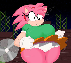 accessory anthro big_breasts bottomwear breasts clothed clothing curvy_figure detailed_background eyelashes female fingers fur gloves hair hair_accessory hairband handwear headband hourglass_figure huge_breasts long_hair multicolored_body multicolored_fur orange_bottomwear orange_clothing orange_skirt panties panty_shot pink_body pink_fur pink_hair simple_eyes skirt smile solo tan_body tan_fur thick_thighs two_tone_body two_tone_fur underwear upskirt voluptuous voluptuous_anthro voluptuous_female white_clothing white_panties white_underwear wide_hipped_anthro wide_hipped_female wide_hips 3barts classic_sonic_(universe) sega sonic_the_hedgehog_(series) amy_rose classic_amy_rose eulipotyphlan european_hedgehog hedgehog mammal 2026 absurd_res digital_drawing_(artwork) digital_media_(artwork) hi_res