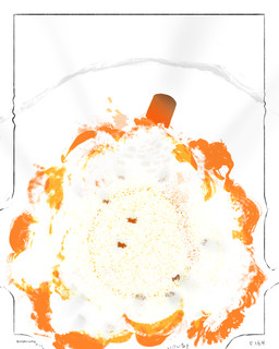 ball_of_light border destruction explosion fire fireball rock shockwave simple_background white_background zero_pictured sharkinthepark 2025 4:5 absurd_res comic hi_res