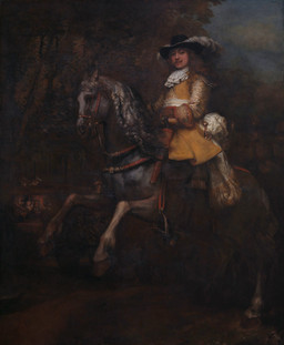 ambiguous_gender clothed clothing feral group hair lips looking_at_viewer male outside realistic tail rembrandt equid equine horse human mammal 1663 17th_century absurd_res ancient_art formal_art hi_res oil_painting_(artwork) painting_(artwork) traditional_media_(artwork) traditional_painting_(artwork)