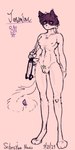 anthro book breasts eldritch female grimoire jewelry multicolored_body necklace paws slim small_breasts solo symbol two_tone_body sebastian_almric h._p._lovecraft jasmine_(sebastian_almric) calico_cat domestic_cat felid feline felis mammal absurd_res hi_res model_sheet