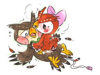 accessory anal anal_penetration anthro anus balls beak blush bodily_fluids bow_(feature) bow_accessory bow_ribbon bow_tie brown_body brown_feathers censor_bar centered_hair_bow cowgirl_position duo egg_vibrator erection feathers female from_front_position genitals hair_accessory hair_bow hair_ribbon ineffective_censorship intraspecies male male/female male_penetrated nude on_bottom on_top open_mouth penetration penis ribbons sex sex_toy simple_background straddling sweat vaginal vibrator white_background denmoko animal_crossing nintendo blathers_(animal_crossing) celeste_(animal_crossing) avian bird owl 4:3 censored brother_(lore) brother_and_sister_(lore) incest_(lore) sibling_(lore) sister_(lore)