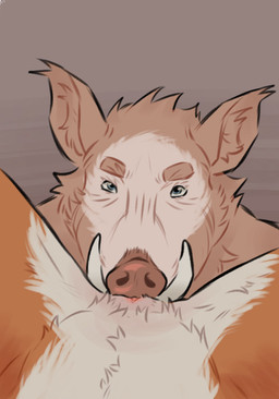anthro cunnilingus duo female female_pov first_person_view male male/female oral sex vaginal racson paizo pathfinder shizukomo tuskwinn canid canine fox mammal suid suine sus_(pig) wereboar werecreature weresuid weresuine wild_boar