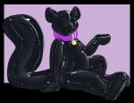 ambiguous_gender anthro bdsm big_tail biped clothing collar faceless glistening latex latex_clothing latex_skinsuit looking_at_viewer purple_collar rubber_clothing simple_background sitting skinsuit solo tail tight_clothing tallarra terrev felid mammal pantherine snow_leopard 2019 alpha_channel digital_drawing_(artwork) digital_media_(artwork) hi_res