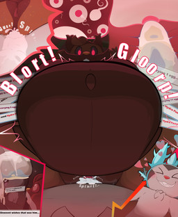 anthro ball_worship blush bodily_fluids body_worship cum cum_in_uterus cum_inflation cum_inside duo excessive_cum excessive_genital_fluids female gameplay_mechanics genital_fluids genital_worship genitals grin hyper hyper_cum impregnation inflation internal male male/female multiple_ova navel orgasm_face ovum penis pink_eyes smile sperm_cell text uterus vaginal_canal vulva jaylus_t_meowstic nintendo pokemon chespin generation_6_pokemon generation_8_pokemon greedent pokemon_(species) skwovet absurd_res comic hi_res