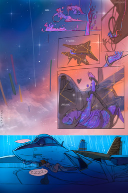 after_sex aircraft airplane butt cuddling duo female feral heart_symbol interspecies interspecies_romance jet larger_male machine male male/female mechadendrites not_furry nude size_difference sleeping smaller_female text vehicle ratbat f-14 f-14_tomcat prince_tomcat animate_inanimate dire_aircraft dire_machine dire_vehicle human living_aircraft living_machine living_vehicle mammal 2021 2:3 artist_name colored comic digital_drawing_(artwork) digital_media_(artwork) hi_res portrait signature watermark