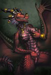 anthro breasts female scales solo conditional_dnp inert-ren blizzard_entertainment mythology warcraft alexstrasza dragon lizard mythological_creature mythological_scalie reptile scalie hi_res