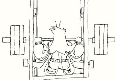 4_arms antennae_(anatomy) anthro butt clothing dumbbell exercise grim_(artist) jacket letterman_jacket male mullet multi_arm multi_limb solo topwear weightlifting weights wings workout disney the_buzz_on_maggie aldrin_pesky arthropod fly_(animal) insect