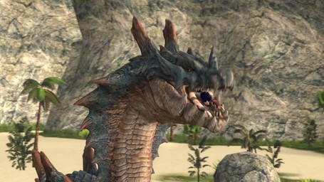 ambiguous_gender duo endosoma feet_first feral feral_pred hair human_prey looking_at_belly male male_prey neck_bulge oral_vore ponytail safe_vore size_difference swallowing vore bregneste capcom monster_hunter human lagiacrus leviathan_(mh) mammal 16:9 3d_(artwork) 3d_animation animated digital_media_(artwork) no_sound short_playtime source_filmmaker_(artwork) webm widescreen