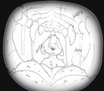 5_toes ball_lick balls ballsurfing bodily_fluids breath cum cum_in_mouth cum_inside cum_on_tongue dialogue duo feet fellatio female genital_fluids genitals internal internal_fellatio internal_oral larger_female larger_penetrated licking male male/female nipples oral orgasm papilae papillae penetration penile penis penis_on_tongue reverse_mouth_shot saliva sex sharp_teeth size_difference size_play taste_buds teeth text toes tongue tongue_fetish tongue_out tongue_out_fellatio tongue_play thebigmansini kavrak_samna_(thebigmansini) ursula_polaris_(thebigmansini) arctic_fox bear canid canine fox mammal polar_bear true_fox ursine animated frame_by_frame greyscale long_playtime low_res monochrome