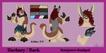 anklet anthro armor bracelet claws jewelry kerchief leather leather_armor male multi_arm multi_limb neckerchief neckwear pawpads plantigrade pteruges roman_clothing solo standing tail tail_mouth thick_tail tongue tongue_out unusual_anatomy unusual_tail victni_(artist) kangaroo macropod mammal marsupial 2:1 model_sheet