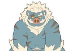 anthro balls belly blue_body genitals humanoid_hands kemono male moobs navel overweight overweight_male penis pubes scar simple_background solo vist_har crave_saga raikiri_(crave_saga) mammal suid suine sus_(pig) wild_boar 2024 3:2