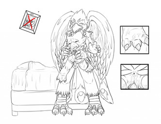 3_toes anthro anus avian_feet beak bed bodily_fluids claws collar cross cum cum_everywhere cum_on_feet duo erection feathered_wings feathers feet female female_penetrated foot_focus forced from_behind_position furniture genital_fluids genitals male male/female male_penetrating male_penetrating_female messy peacock_feather penetration penile penile_penetration penis penis_in_vagina photo rape sex simple_background tail tail_feathers talons toe_claws toes vaginal vaginal_penetration vulva wings young young_anthro c0nnerc00n bandai_namco digimon foxstar avian bird biyomon digimon_(species) galliform peafowl phasianid monochrome