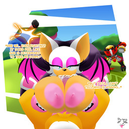anthro areola ass_up big_areola big_breasts big_butt bodily_fluids breast_play breasts butt clothed clothed_anthro clothed_female clothing faceless_anthro faceless_character faceless_male fellatio female female_anthro first_person_view fur group huge_breasts looking_at_another looking_at_partner looking_at_viewer machine male male_anthro male_pov narrowed_eyes nipples nude_anthro nude_male oral outside penetrating_pov penile penis_in_mouth pink_areola pink_nipples saliva sex text titfuck titfuck_fellatio white_body white_fur wings yellow_body psykopuffikfrik sega sonic_the_hedgehog_(series) e-123_omega miles_prower rouge_the_bat shadow_the_hedgehog sonic_the_hedgehog bat canid canine eulipotyphlan fox hedgehog mammal robot 1:1 2026 digital_drawing_(artwork) digital_media_(artwork) english_text hi_res lineless