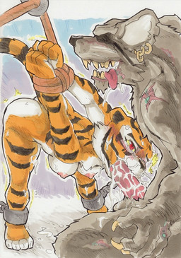4_fingers 5_fingers anthro anthro_on_anthro ass_up balls bdsm bent_over black_body black_fur blush bodily_fluids bondage bound breasts chain chained claws cum cum_in_mouth cum_inside cum_on_face cum_on_penis dominant dominant_male drooling duo ear_piercing ear_ring erection eye_patch eyes_closed eyewear fellatio female female_penetrated fingers forced forced_oral fur genital_fluids genitals grey_body grey_fur hands_behind_back hoop_ear_ring interspecies male male/female male_penetrating male_penetrating_female multicolored_body multicolored_fur nipples nude open_mouth oral orange_body orange_fur penetration penile penis piercing pink_tongue predator/prey pustule rape red_eyes restrained ring_piercing rope saliva scar sex sex_slave slave standing striped_body striped_fur stripes submissive submissive_female sweat tears teeth tongue tongue_out two_tone_body two_tone_fur white_body white_fur daigaijin dreamworks kung_fu_panda master_tigress felid mammal murid murine pantherine rat rodent tiger 2017 comic hi_res