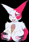 anthro anthrofied areola big_breasts bodily_fluids breast_play breasts cum cum_in_mouth cum_inside cum_on_breasts disembodied_penis duo erection female fur genital_fluids genitals huge_breasts humanoid_genitalia humanoid_penis male male/female markings nipples open_mouth oral penis pokemorph sex solo_focus titfuck tongue tongue_out white_body white_fur infamousrel pokeandpenetrate nintendo pokemon generation_3_pokemon pokemon_(species) zangoose 2017 alpha_channel digital_media_(artwork)